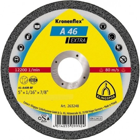 Disc Debitare 125x1.6mm Cod A46E